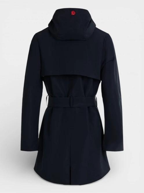 haine de ploaie pt. femei Fundango Regina III Waterproof Trench Jacket albastru inchis 12