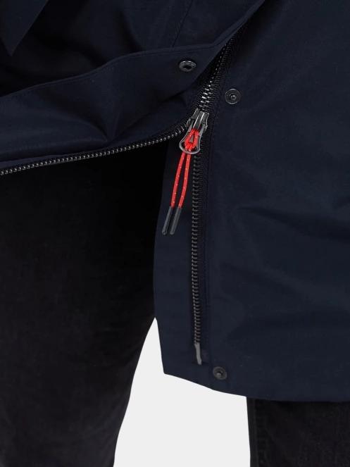 haine de ploaie pt. femei Fundango Regina III Waterproof Trench Jacket albastru inchis 8