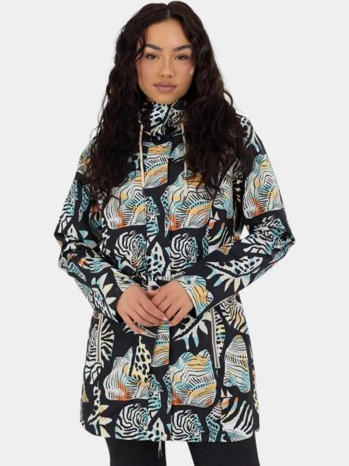 haine de ploaie pt. femei Fundango Regina III Waterproof Trench Jacket negru 2