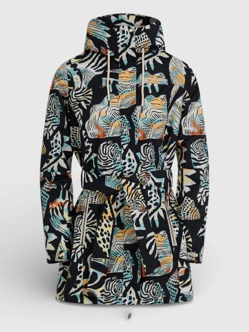 haine de ploaie pt. femei Fundango Regina III Waterproof Trench Jacket negru 8