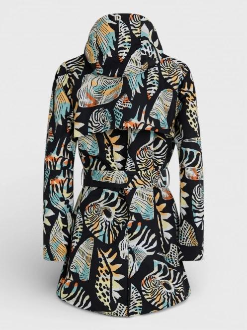 haine de ploaie pt. femei Fundango Regina III Waterproof Trench Jacket negru 10