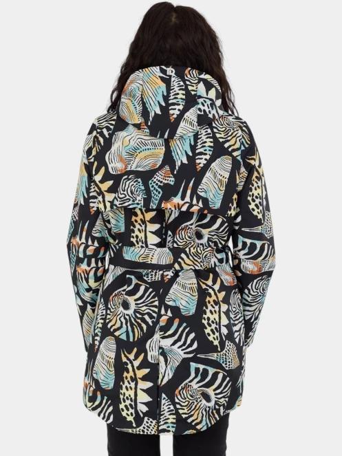 haine de ploaie pt. femei Fundango Regina III Waterproof Trench Jacket negru 3