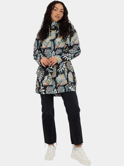 haine de ploaie pt. femei Fundango Regina III Waterproof Trench Jacket negru 4