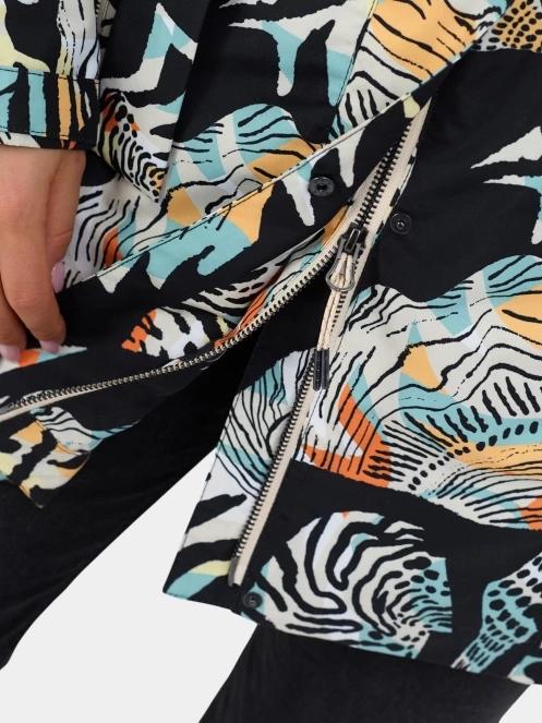 haine de ploaie pt. femei Fundango Regina III Waterproof Trench Jacket negru 6