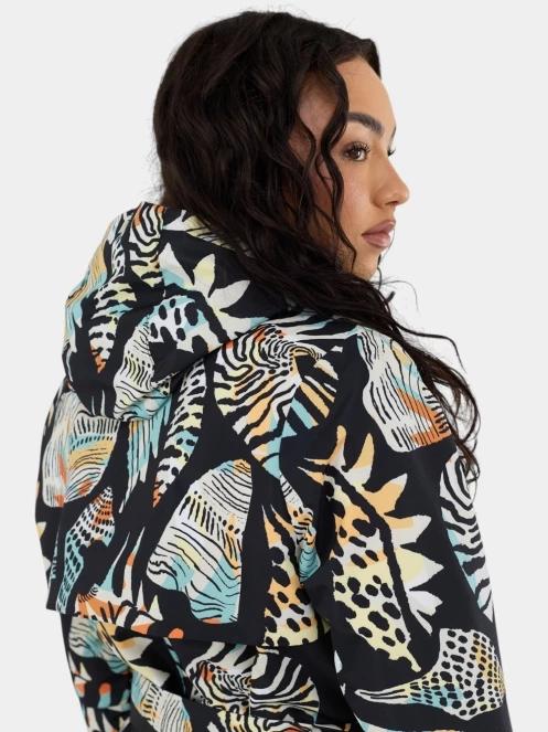 haine de ploaie pt. femei Fundango Regina III Waterproof Trench Jacket negru 7