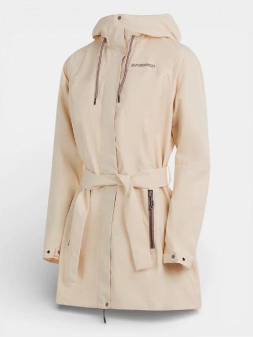 haine de ploaie pt. femei Fundango Regina III Waterproof Trench Jacket nisip 9