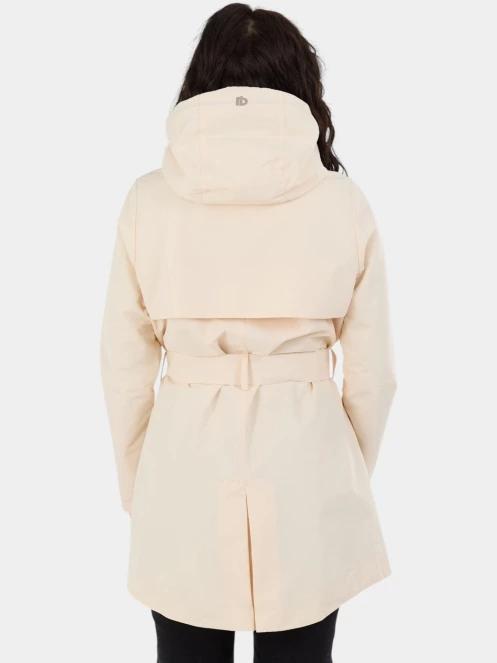 haine de ploaie pt. femei Fundango Regina III Waterproof Trench Jacket nisip 3