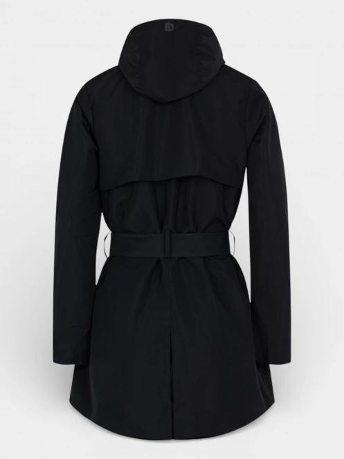 haine de ploaie pt. femei Fundango Regina III Waterproof Trench Jacket negru 13