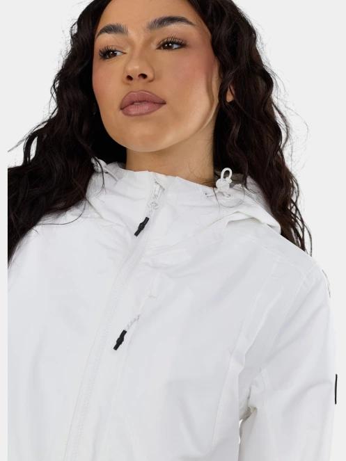 haine de ploaie pt. femei Fundango Yuma Raincoat alb 5