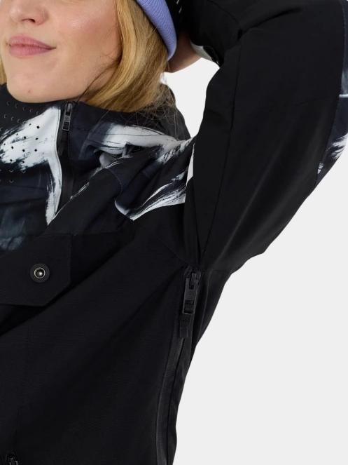geaca de schi pt. femei Fundango Fayette ECO Anorak negru 10