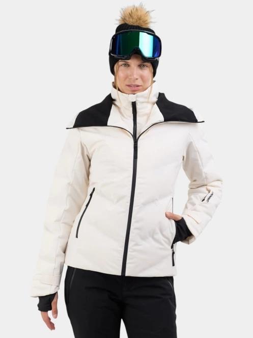 geaca de schi matlasata pt. femei Fundango Moira Padded Jacket nisip 2