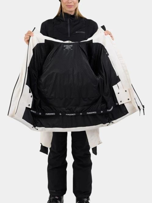 geaca de schi matlasata pt. femei Fundango Moira Padded Jacket nisip 5