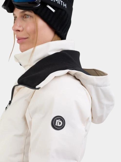 geaca de schi matlasata pt. femei Fundango Moira Padded Jacket nisip 8