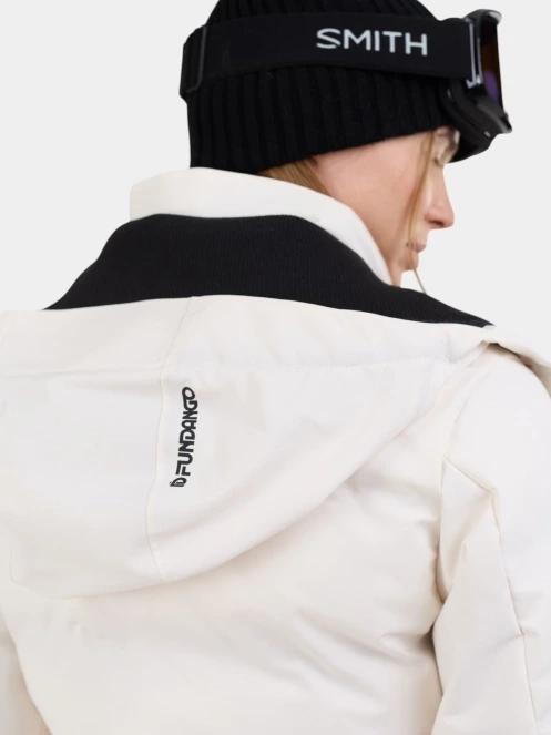 geaca de schi matlasata pt. femei Fundango Moira Padded Jacket nisip 10