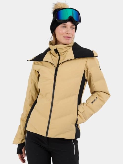 geaca de schi matlasata pt. femei Fundango Moira Padded Jacket nisip 2
