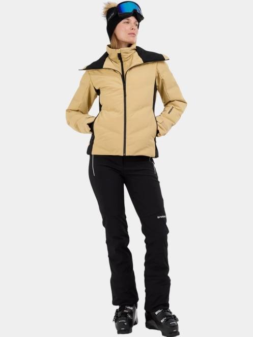 geaca de schi matlasata pt. femei Fundango Moira Padded Jacket nisip 6