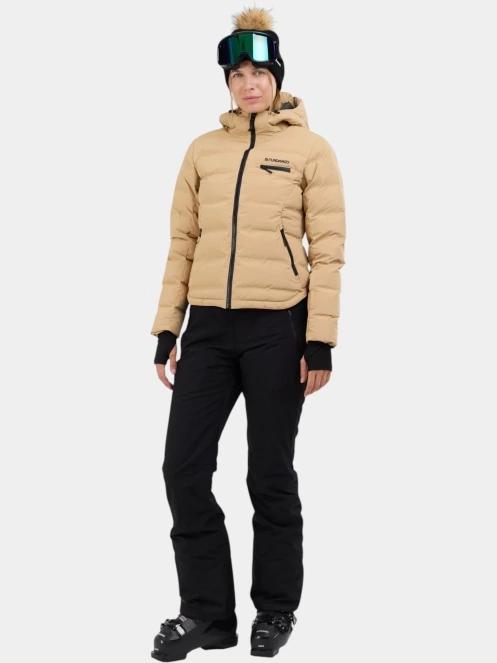 geaca de schi matlasata pt. femei Fundango Rodney Padded Jacket nisip 3