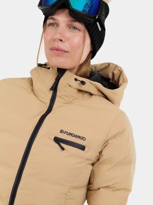 geaca de schi matlasata pt. femei Fundango Rodney Padded Jacket nisip 6