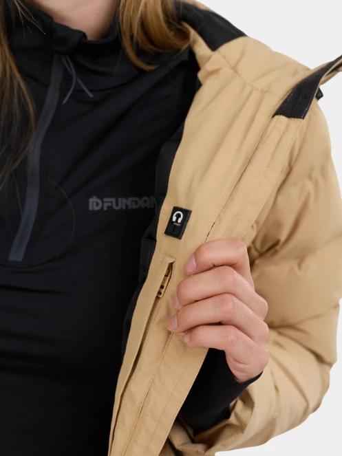 geaca de schi matlasata pt. femei Fundango Rodney Padded Jacket nisip 8