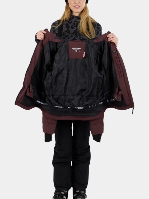 geaca de schi matlasata pt. femei Fundango Rodney Padded Jacket violet 5