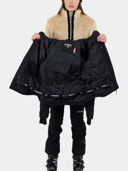 geaca de schi matlasata pt. femei Fundango Rodney Padded Jacket negru 6
