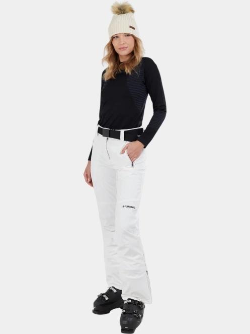 pantaloni de schi pt. femei Fundango Galena Pants alb 4