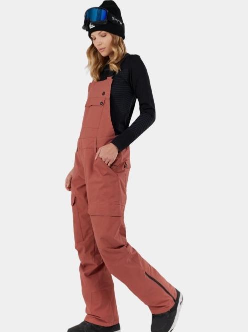 pantaloni de schi pt. femei Fundango Sakura ECO Bib Pants roz 5