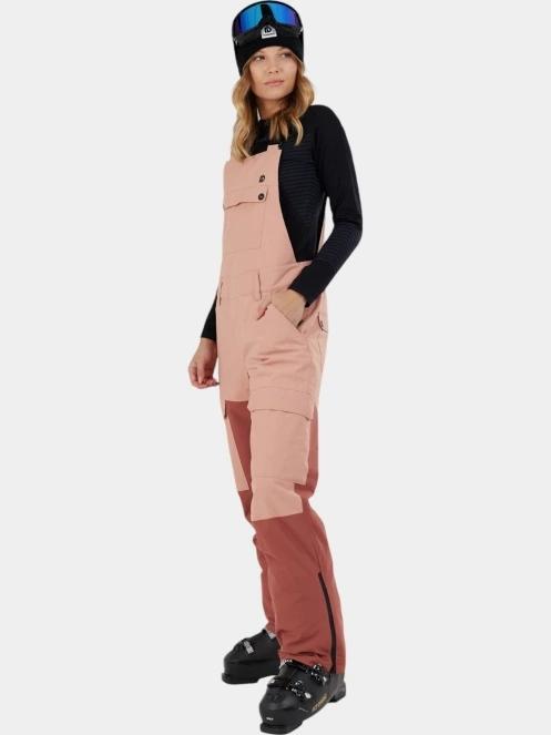 pantaloni de schi pt. femei Fundango Sakura ECO Bib Pants roz 3
