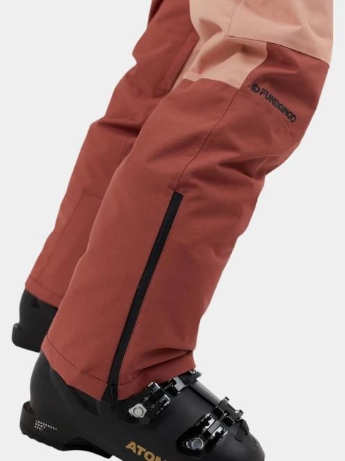 pantaloni de schi pt. femei Fundango Sakura ECO Bib Pants roz 10