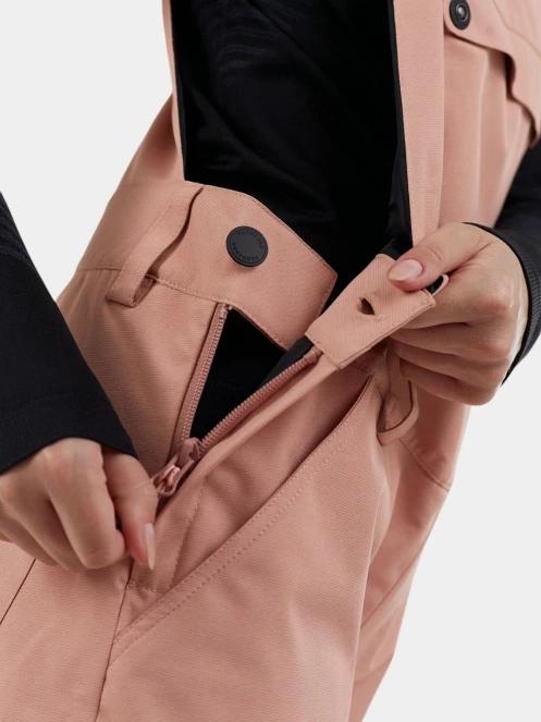pantaloni de schi pt. femei Fundango Sakura ECO Bib Pants roz 11