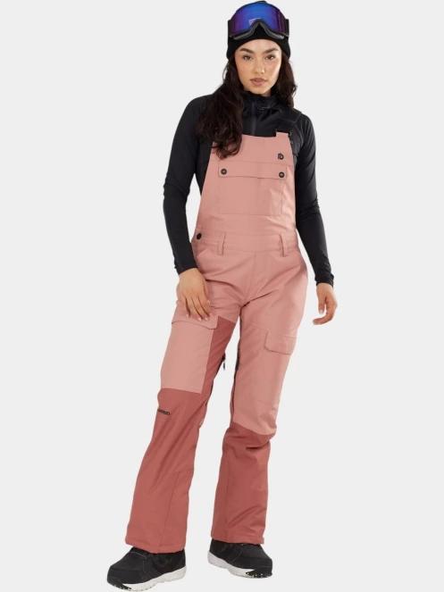 salopeta de schi pt. femei Fundango Sakura ECO Bib Pants roz 2