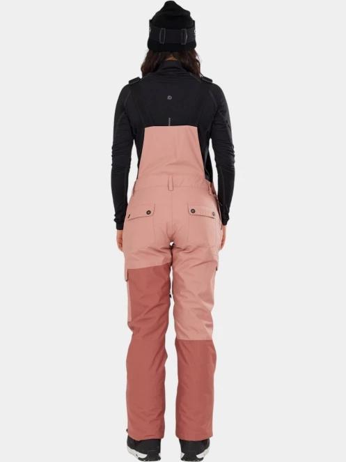 salopeta de schi pt. femei Fundango Sakura ECO Bib Pants roz 3