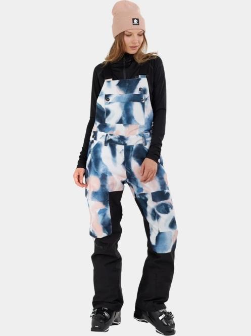 salopeta de schi pt. femei Fundango Sakura ECO Bib Pants albastru inchis 5