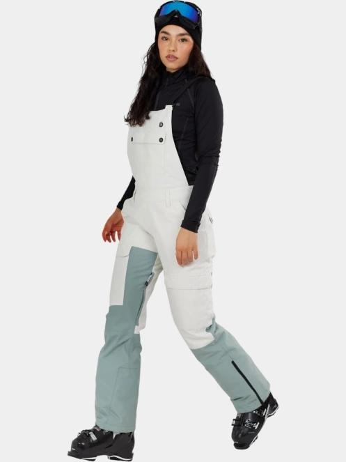 salopeta de schi pt. femei Fundango Sakura ECO Bib Pants verde 5