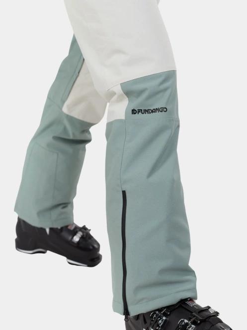 salopeta de schi pt. femei Fundango Sakura ECO Bib Pants verde 6