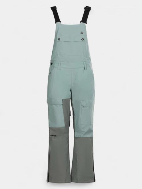 salopeta de schi pt. femei Fundango Sakura ECO Bib Pants verde 8