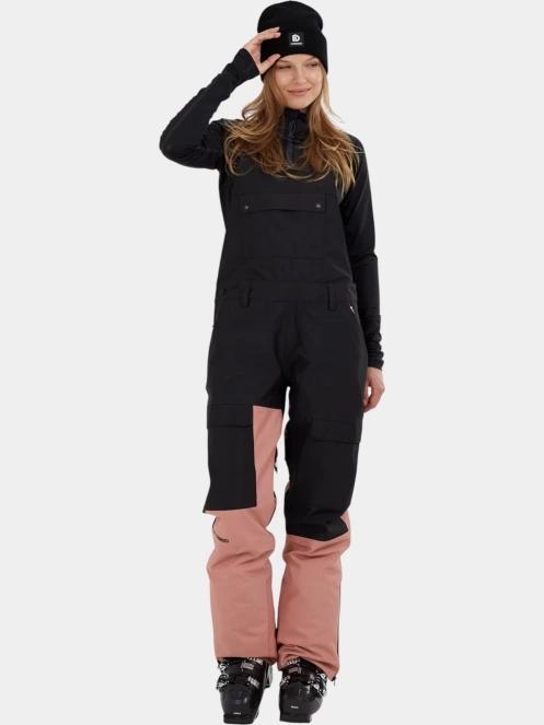 salopeta de schi pt. femei Fundango Sakura ECO Bib Pants negru 5