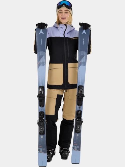 pantaloni de schi pt. femei Fundango Sakura ECO Bib Pants nisip 4