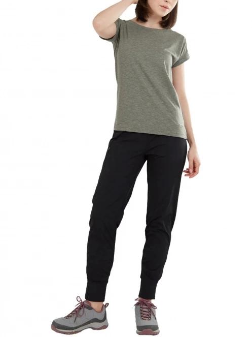 tricou cu maneci scurte pt. femei Fundango Amira T-shirt oliv 4
