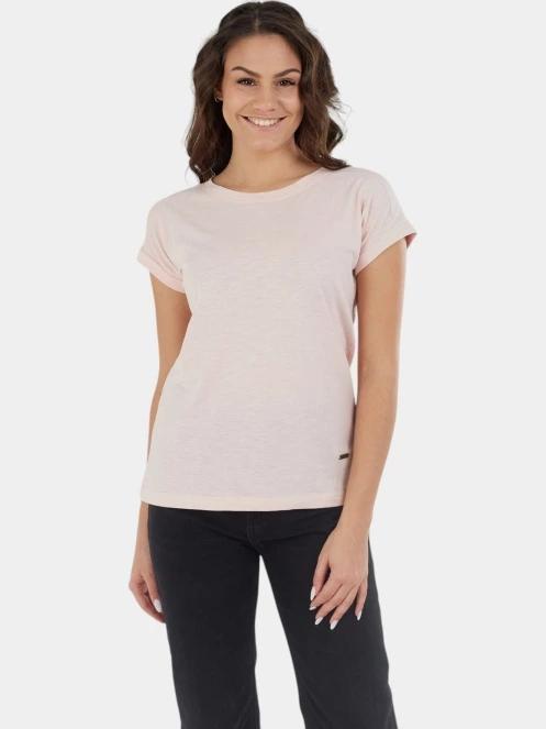 tricou cu maneci scurte pt. femei Fundango Amira T-shirt roz 5