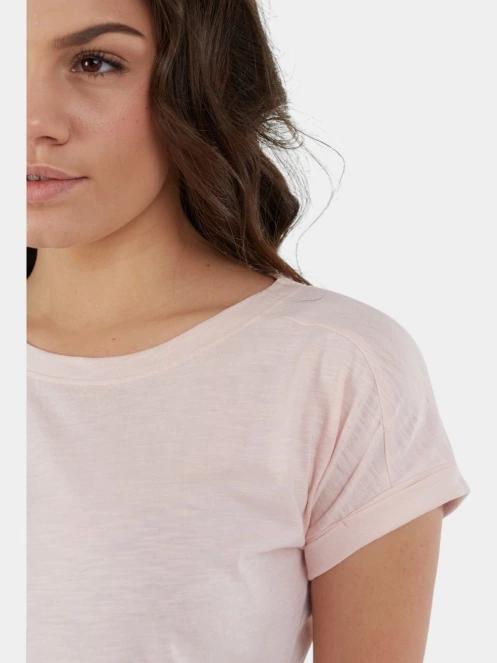 tricou cu maneci scurte pt. femei Fundango Amira T-shirt roz 7