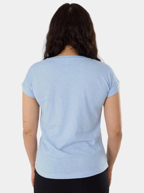 tricou cu maneci scurte pt. femei Fundango Amira T-shirt albastru deschis 3