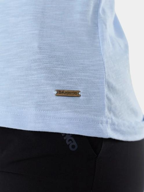 tricou cu maneci scurte pt. femei Fundango Amira T-shirt albastru deschis 5