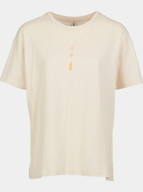 tricou cu maneci scurte pt. femei Fundango Sunshine Surf-T nisip 9
