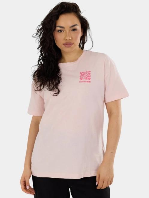 tricou cu maneci scurte pt. femei Fundango Sunshine II Surf-T roz 2