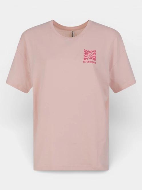 tricou cu maneci scurte pt. femei Fundango Sunshine II Surf-T roz 8