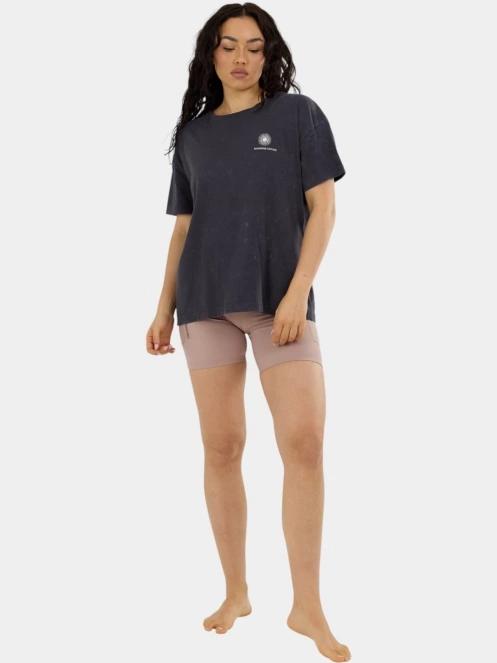 tricou cu maneci scurte pt. femei Fundango Sunshine II Surf-T negru 4