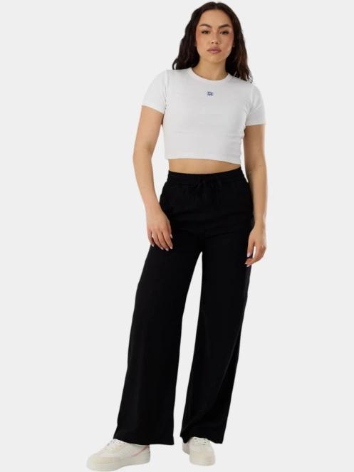 crop top pt. femei Fundango Sora Cropped T-shirt alb 4