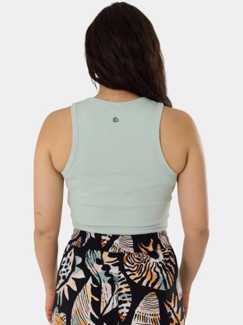 bluza tank pt. femei Fundango Naya Cropped Tank-T verde 3
