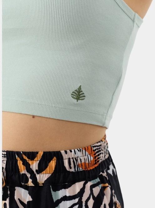 bluza tank pt. femei Fundango Naya Cropped Tank-T verde 5